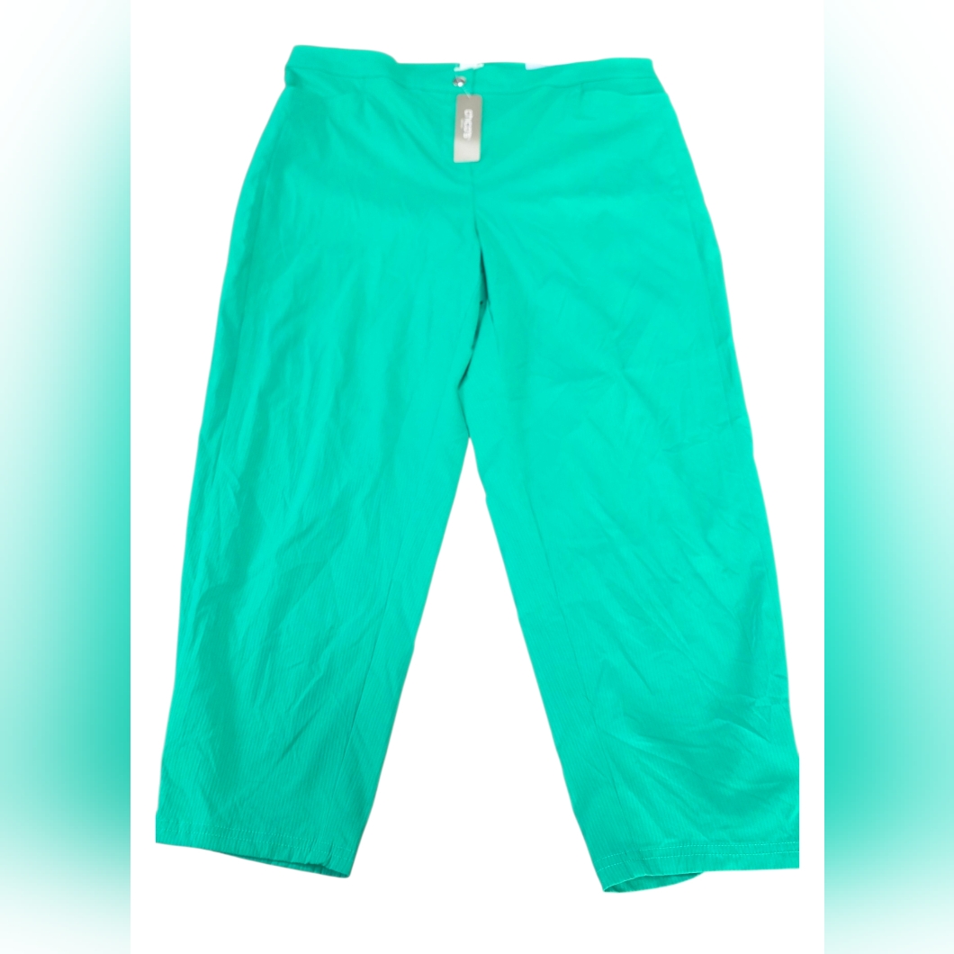 Nwt Women's Zenergy Green Capris (Size:2 /12)